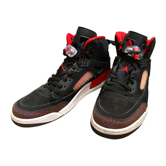 11 Nike Jordan Spizike GS Black University Red 316371-060 High Top Sneakers main image 12